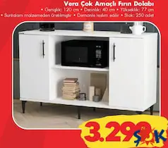 GARAJ HOME VERA ÇOK AMAÇLI FIRIN DOLABI